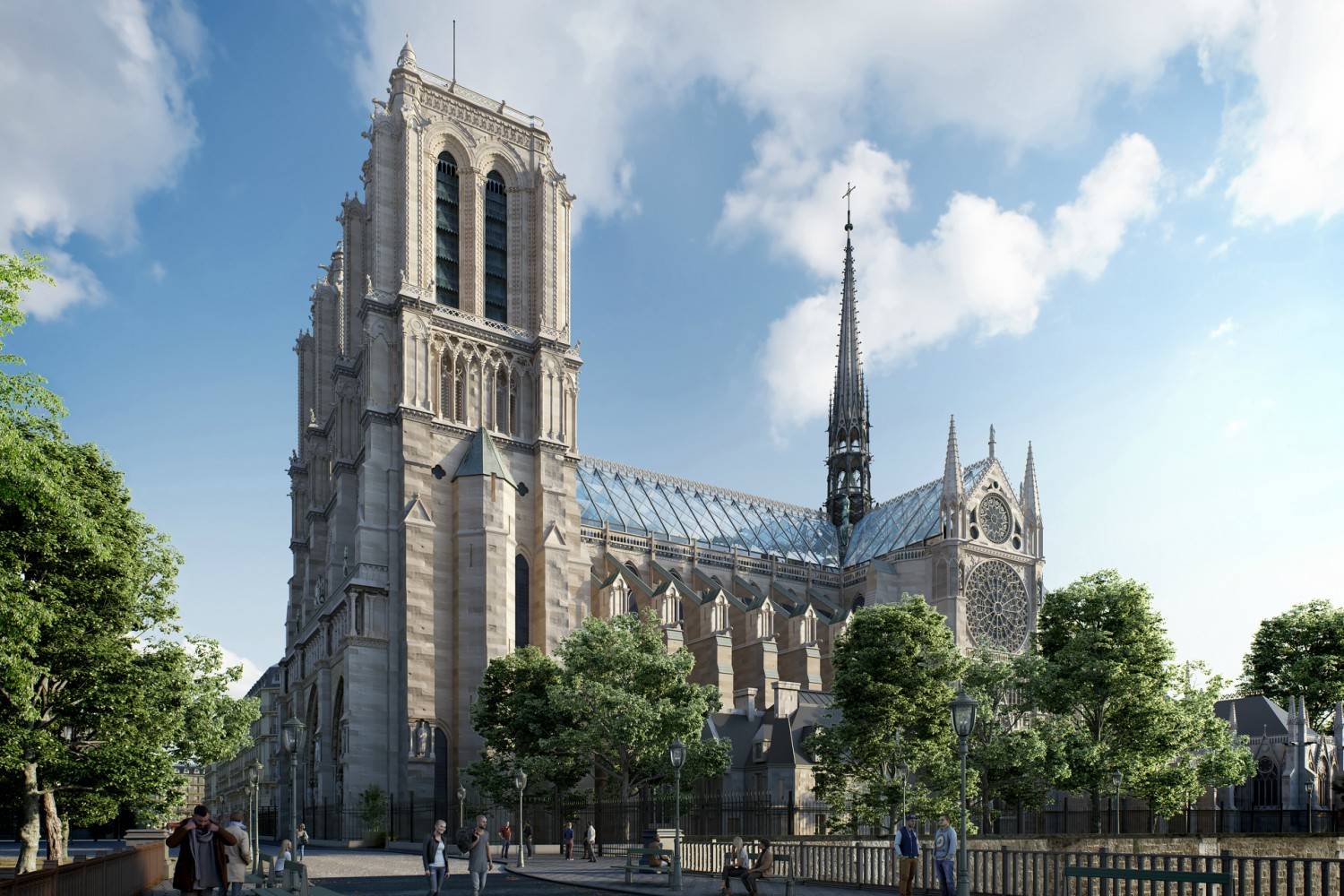 UN BOSQUE PARA TODOS Notre Dame París